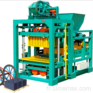 Machine de fabrication de blocs creux manuelle 390*240*190